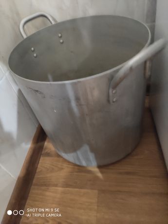 Советская кастрюля, 30 л, из толстого алюминия
