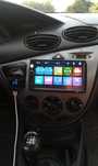 Navigatie MP5 Casetofon Ford Focus Waze YouTube prin MirroLink BT
