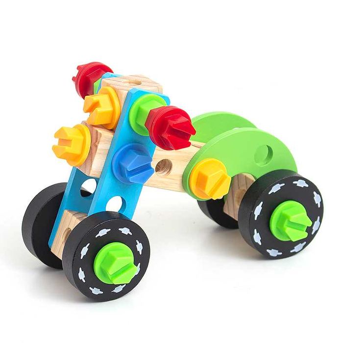 Дървен образователен комплект с инструменти