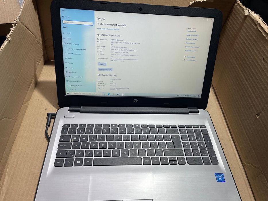 Laptop HP 15 Intel Celeron 15.6 HD 500gb/4gb