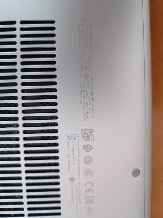 Laptop HP Probook 650 G4 (i5 7300u, 16gb ddr4, ssd 512gb, w11 pro)