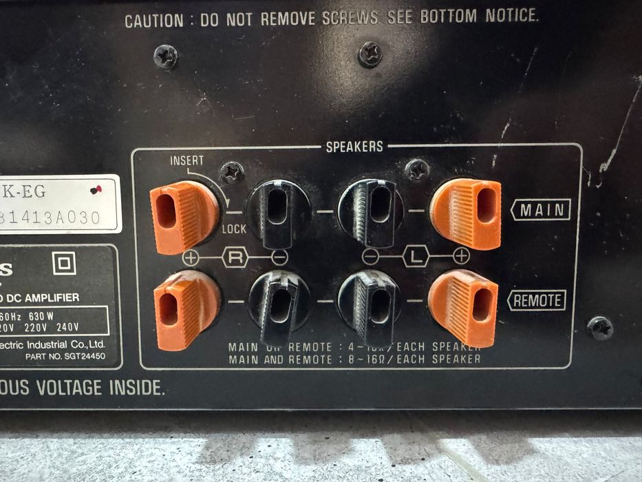 Vand amplificator/statieTECHNICS SU-V7 630W (muzica,casa,sistem audio)