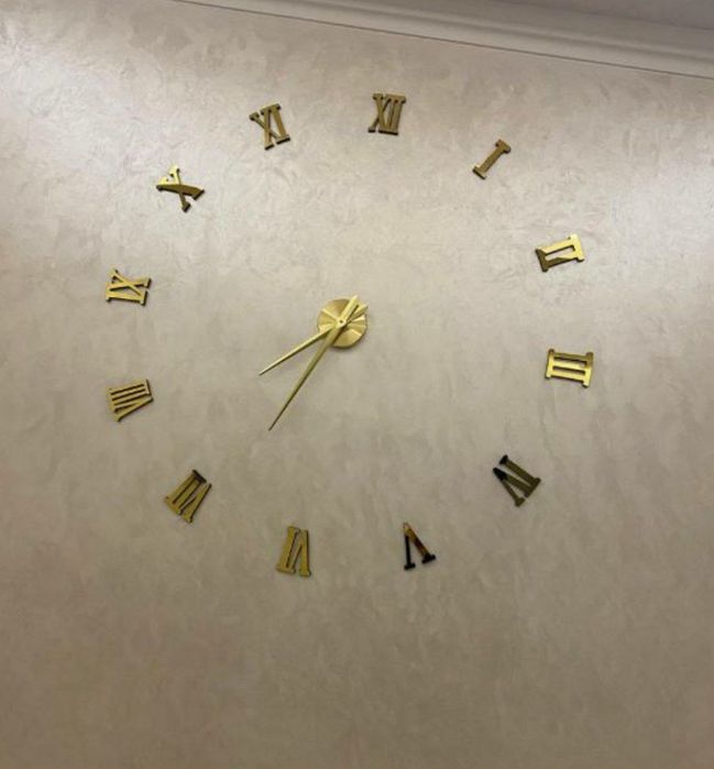 Настенные часы 3 д + доставка (платная) + установка(платная)