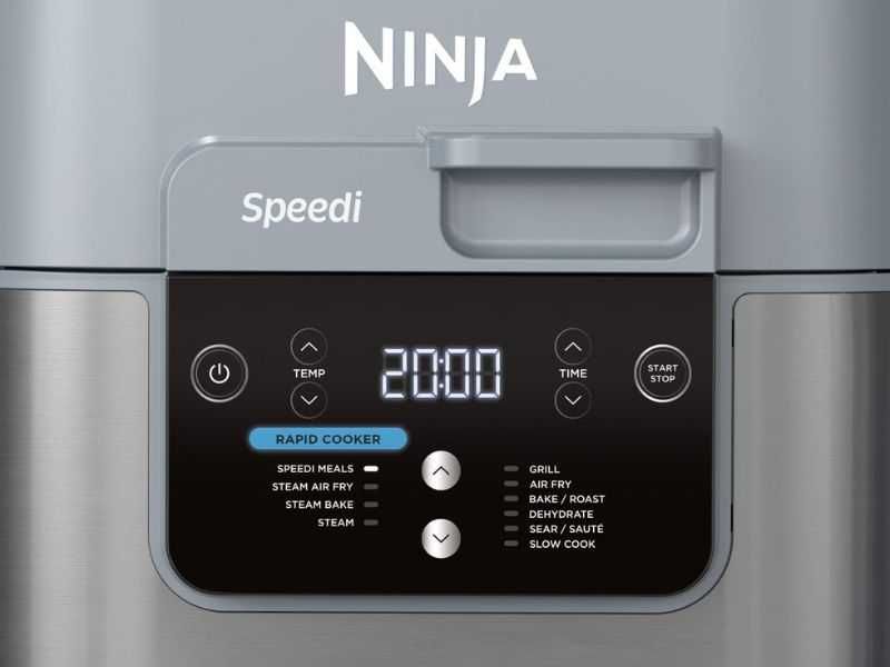 10 в 1 Мултикукър и Еър Фрайър Ninja Speedi ON400EU, 5.7L