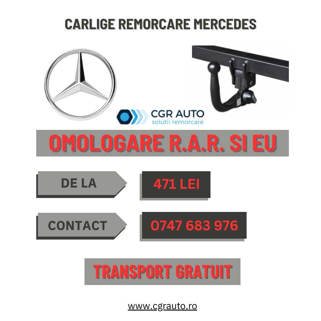 Carlige remorcare Mercedes siguranta si calitate premium