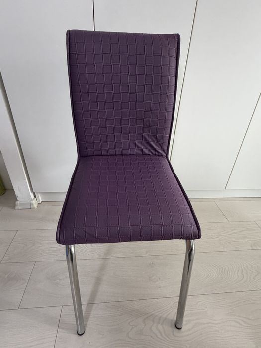 Masa extensibila 130-165/80 cm cu 4 scaune