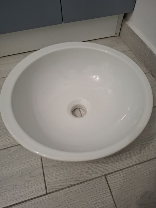 Chiuveta ceramica rotunda