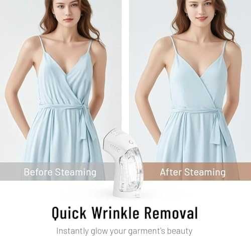 Нов Портативен парогенератор за дрехи 180 мл резервоар, 800W гладене