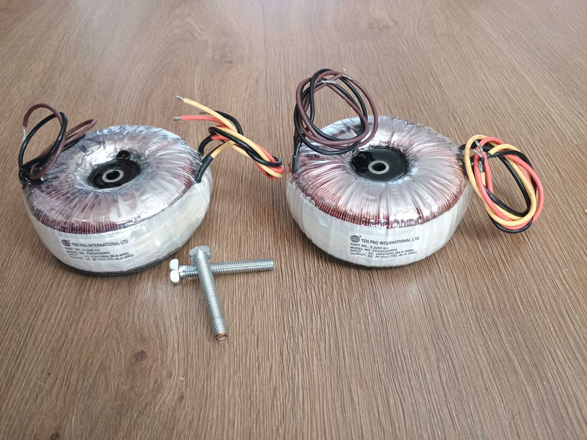 2 x Toroid Pair (2x20V 220W each) Taiwan