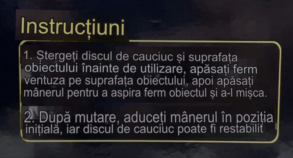 Ventuza din alumininu 3 capete pt gresie,faiante,sticlă. 33/23/18.5 ms