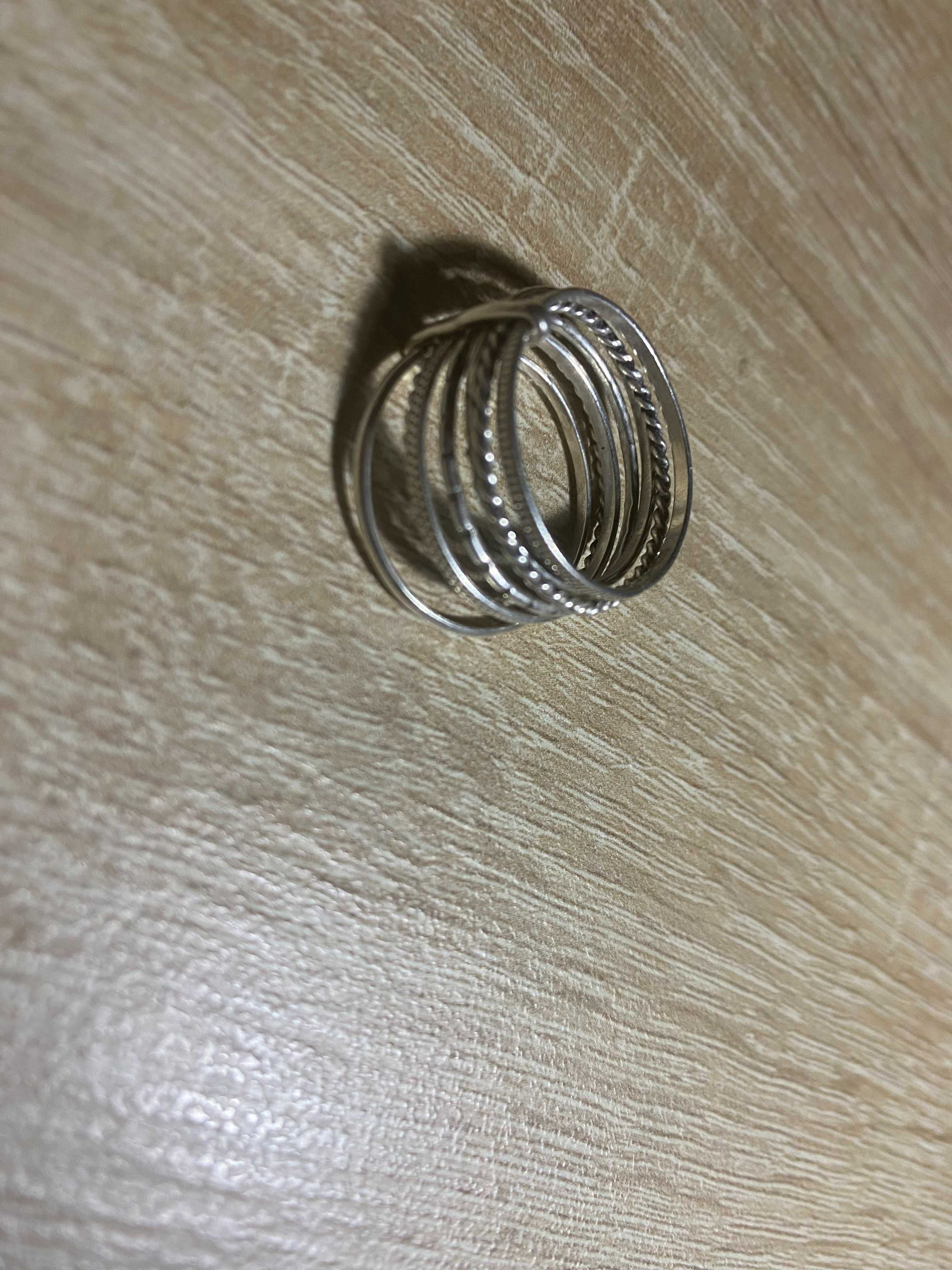 Inel argint - f frumos/ 7 inele legate