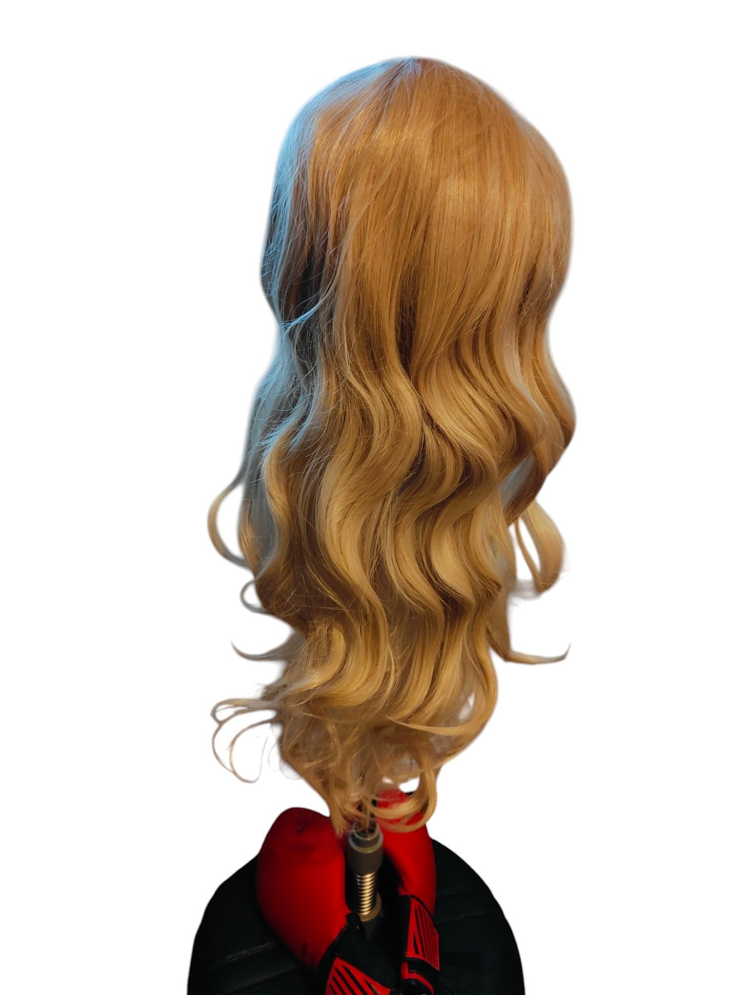 Perucă nouă blondă lungă
