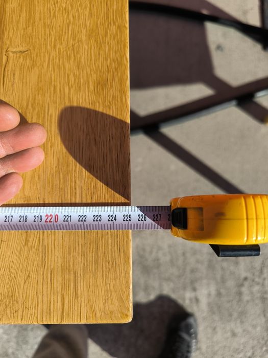 Масивна дъбова маса + 6 стола