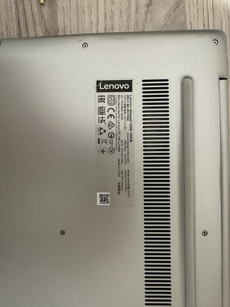 Lenovo Ideapad 330s  14-ikb