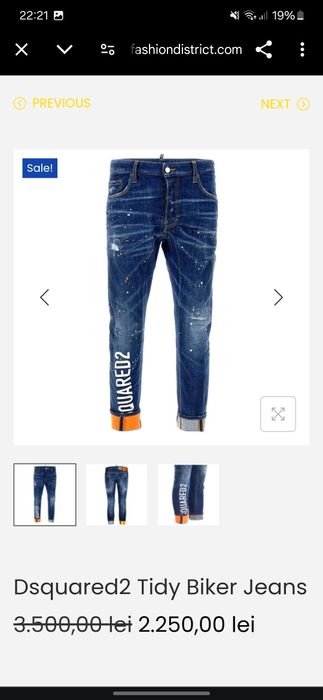 Blugi dsquared2..100% autentici!