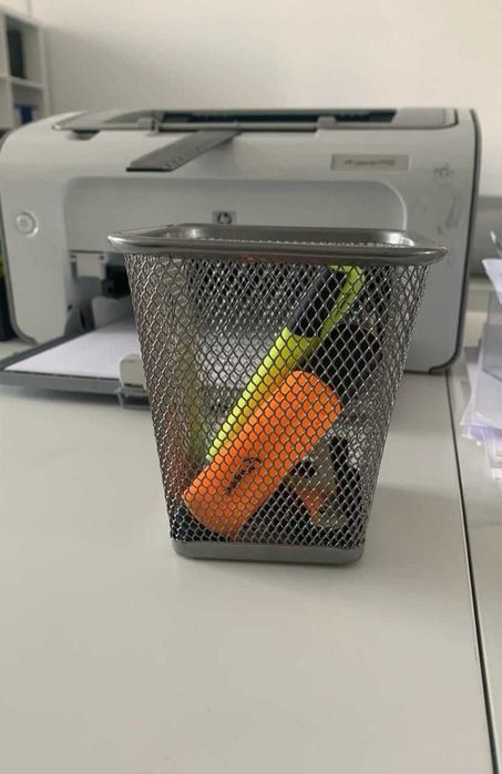 Документ стакан для ручек ИКЕА, серебристый, 7 шт