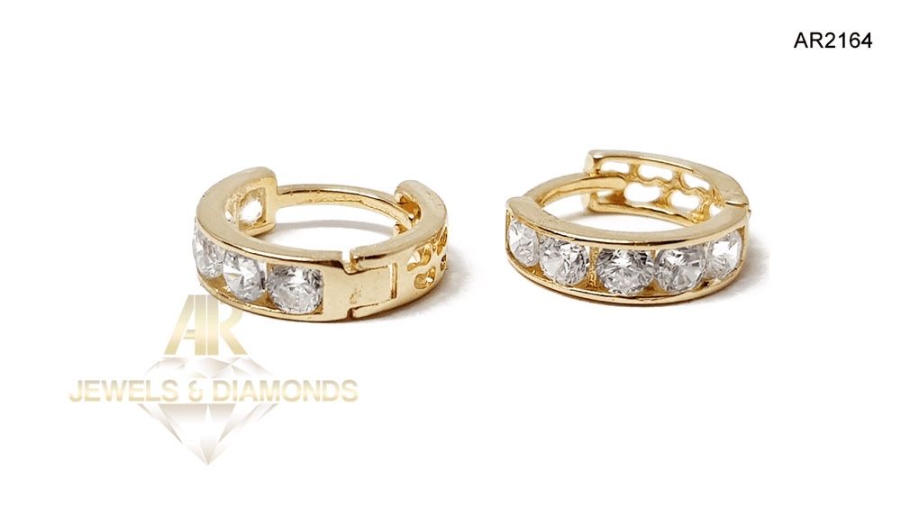 Cercei Baby Aur 14 K model ARJEWELS(AR2164) pentru copii