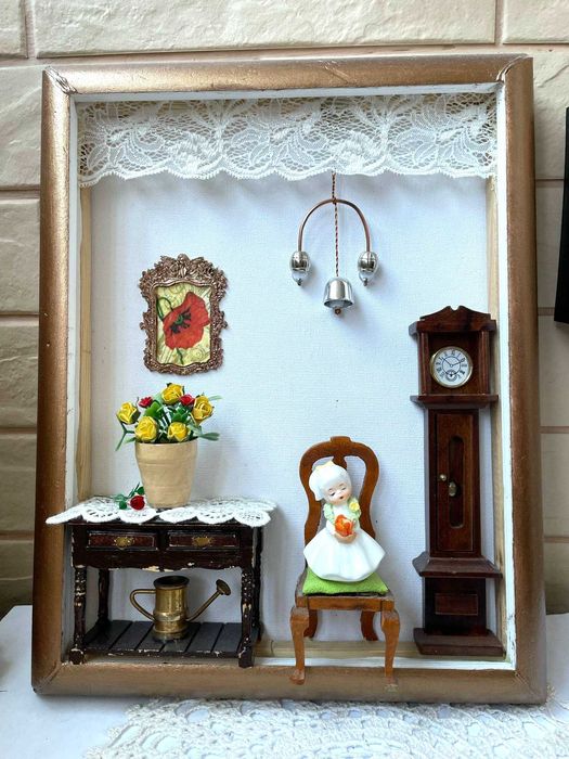 Красива 3д украса с миниатюри