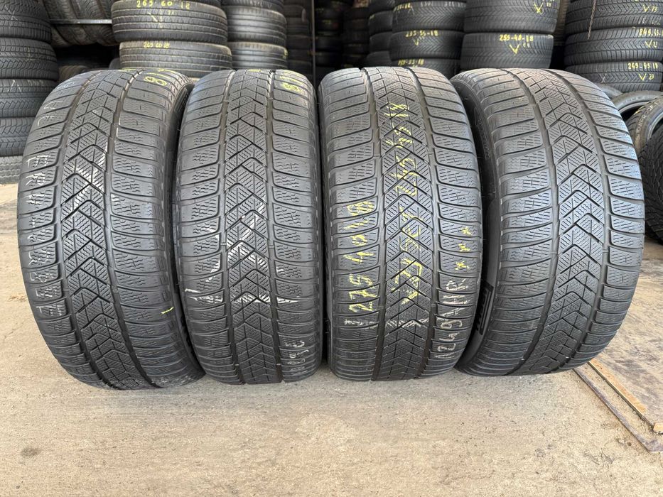 4 Anvelope Iarna 245/45/18 cu 275/40/18 Pirelli 2021