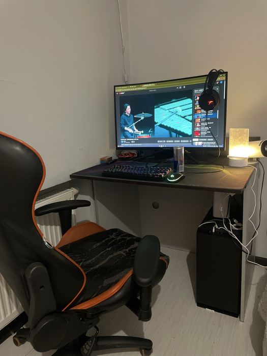 Игровой ПК + монитор 200ghz и полный комплект периферии Б/У