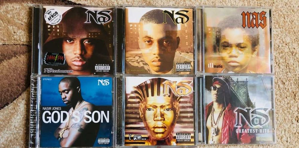 Nas Rap CDs illmatic Nastradamus Gods Son Hip Hop CD Kool G Rap Snoop