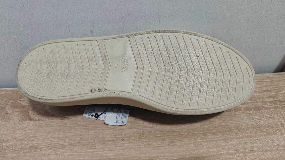 Мужские лоферы ZARA из натуральной замши, новые, 44 р.