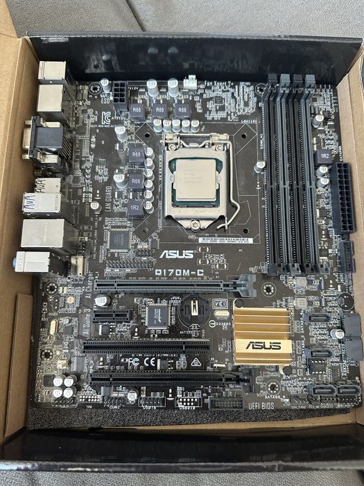 kit placa de baza si i7 6700