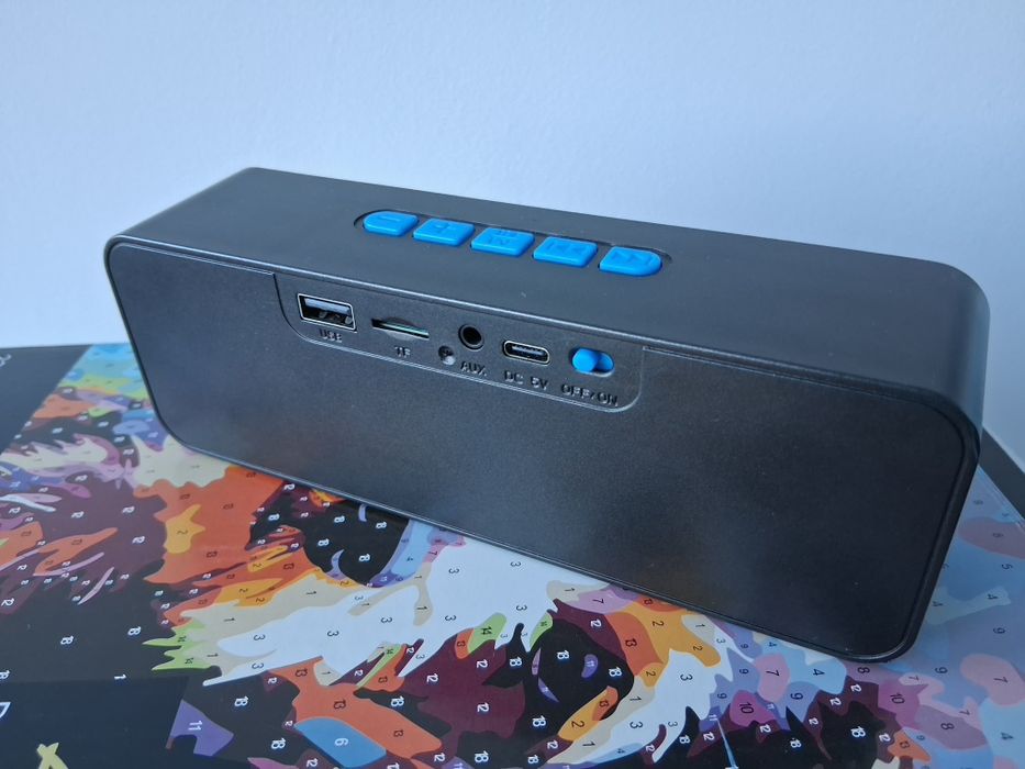 Mini boxa portabila bluetooth mp3 player usb,microsd, aux 3.5mm