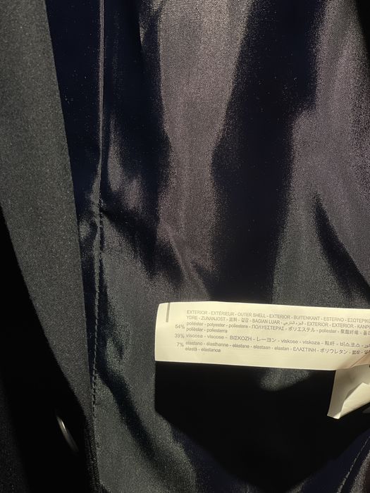 НОВО Мъжко спортно сако ZARA – размер 48 (M) – тъмносин