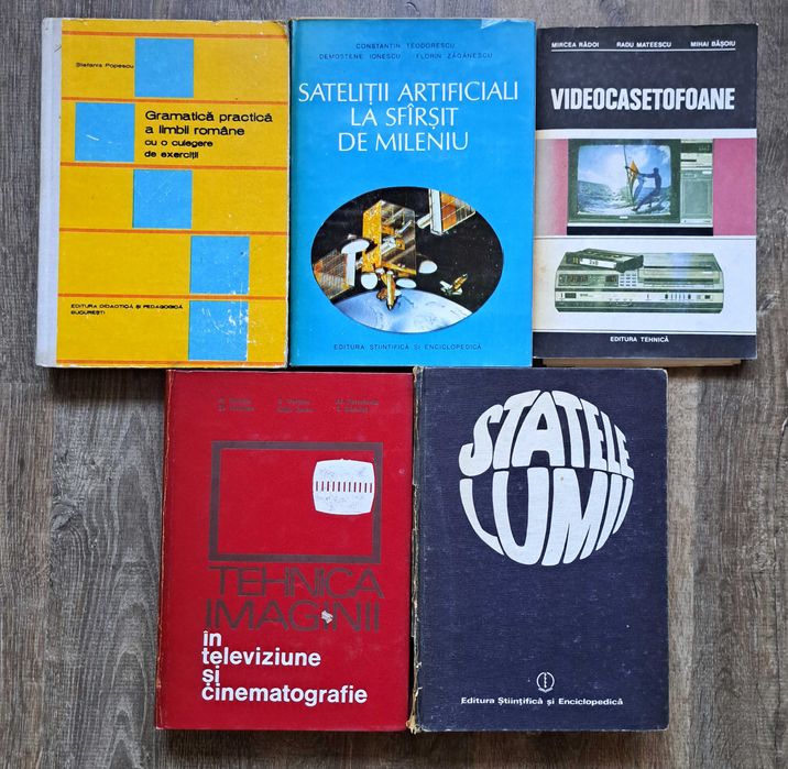 Lot 5 carti tehnice