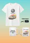 Set cadou: tricou, cană și breloc personalizate la 100 lei