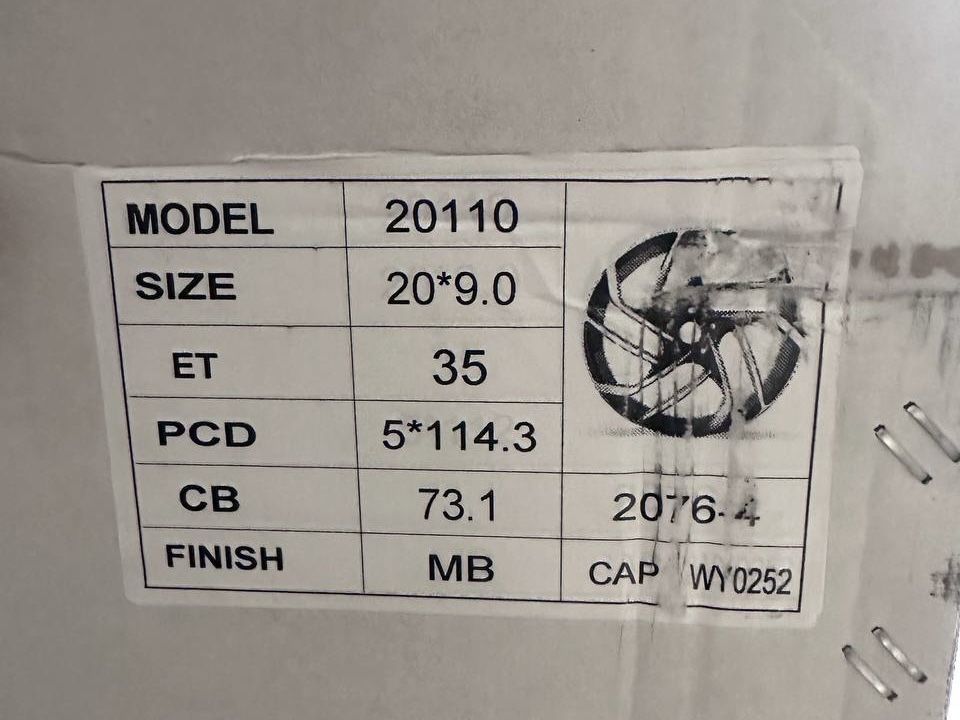 Gelik 5x114.3x20 Malibu,Ekvinoks