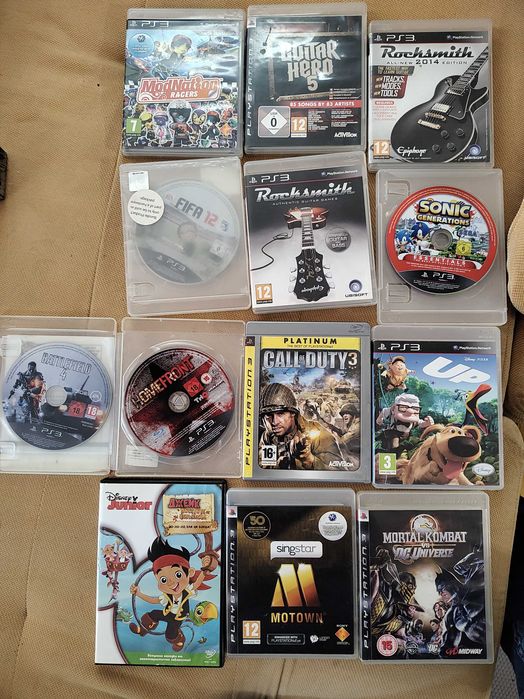Playstation 3 + игри и един джойстик