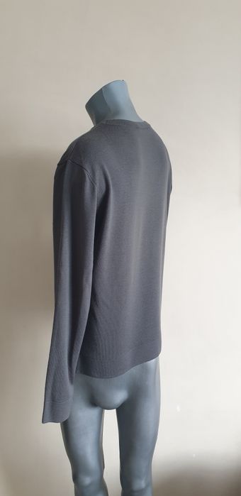 Emporio Armani Wool Knit Made in Italy M ОРИГИНАЛ Мъжки вълнен Пулов