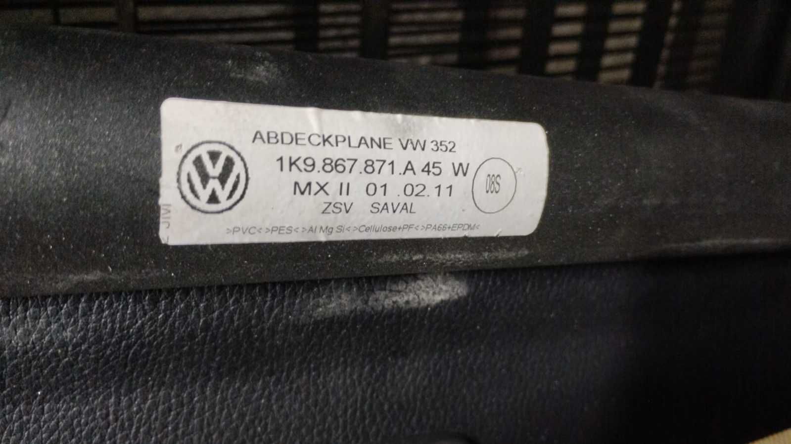 Polita Portbagaj VW Golf 6 break cod 1K9867871A