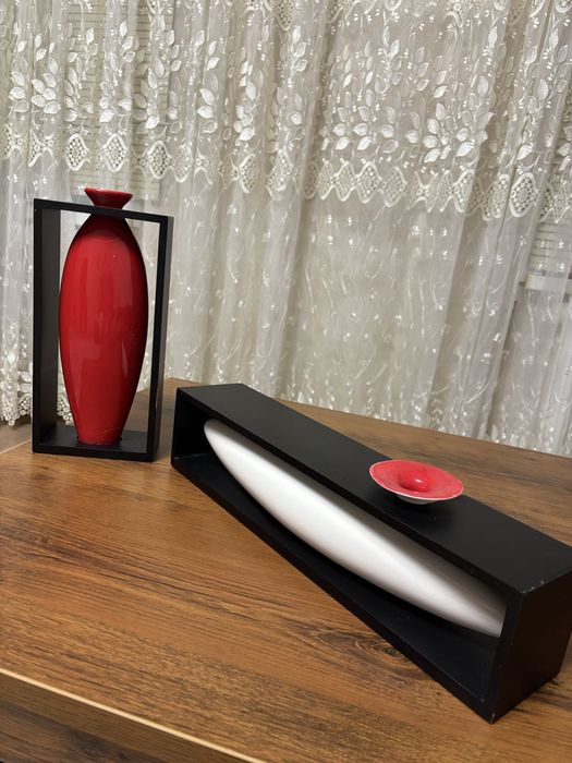 Вазы настольные, офисные, дополняют друг друга