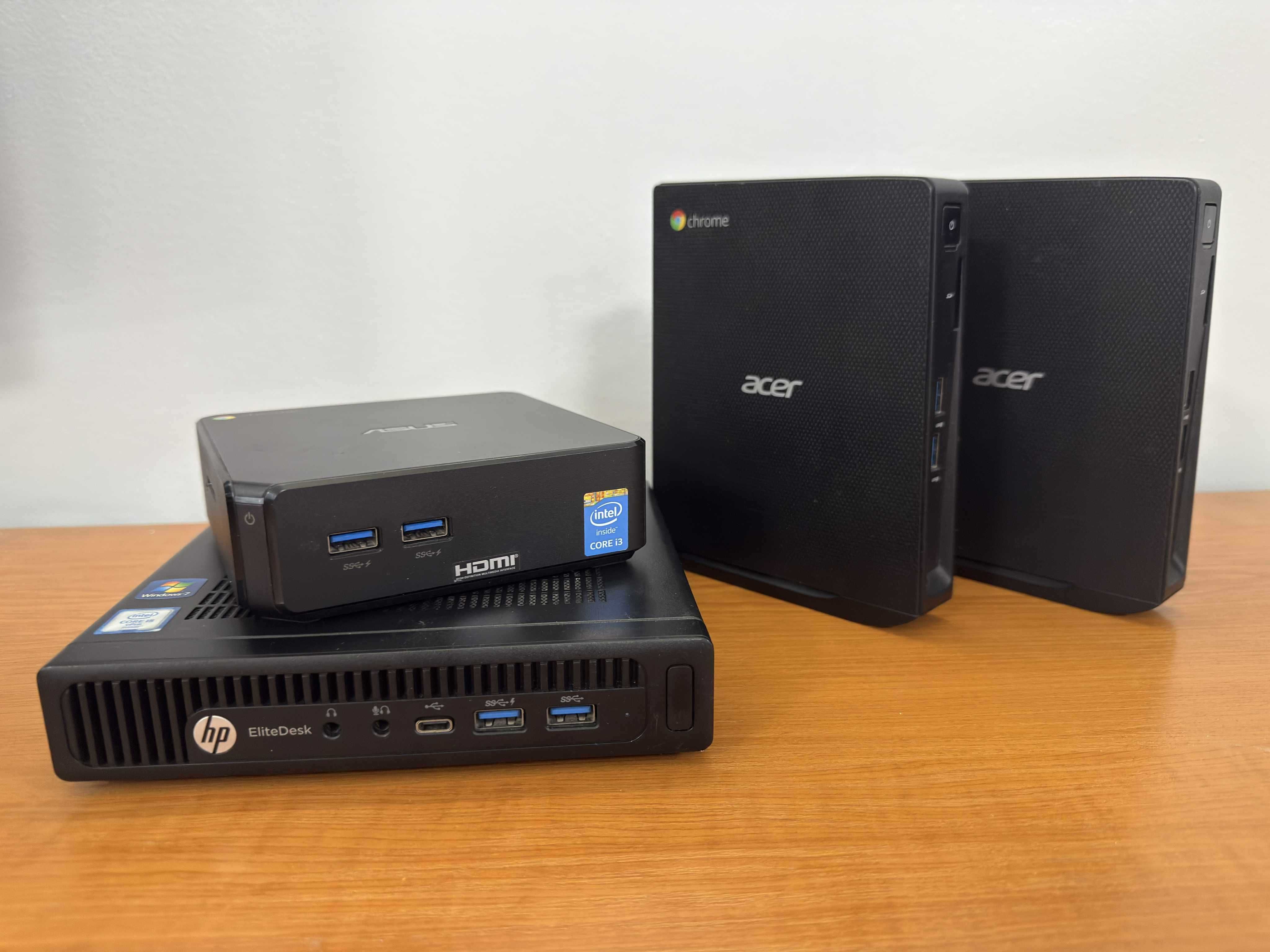 Мини Компютри HP, Asus и Acer mini pc 8GB RAM, i3 или i5 процесор