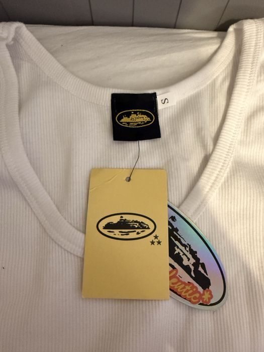 maieu cortiez, marimea S, full white, nou-nout