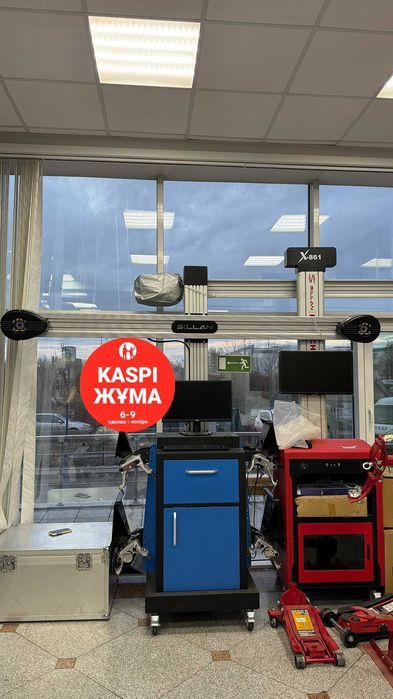 Геометрия колес 3D стенд развал-схождения Углы РАССРОЧКА 0-0-24