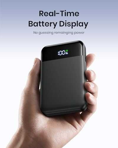 Нова Тънка външна батерия 10000mAh 20W за iPhone и Apple устройства