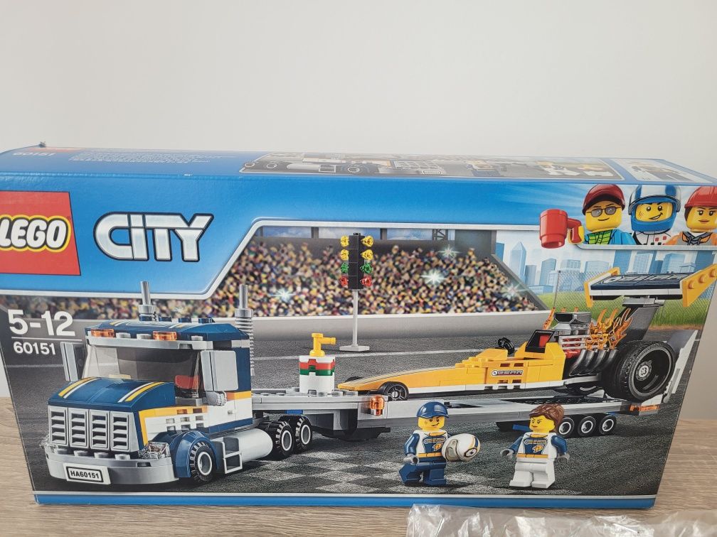 Lego City Dragster Transporter