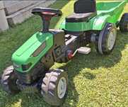 Tractor Pilsan verde pentru copii