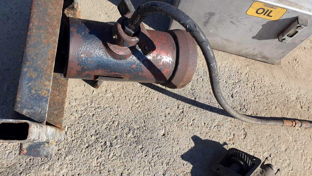 Kit basculare, cilindru 7 elementi, pompa hidraulica, reductor, bazin