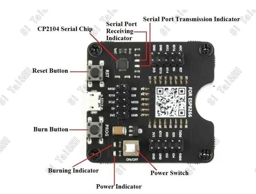 arduino  платка за програмиране на микроконтролер ESP8266