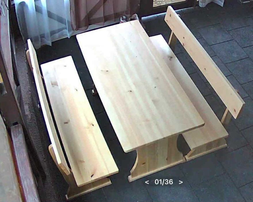 Маса с две пейки