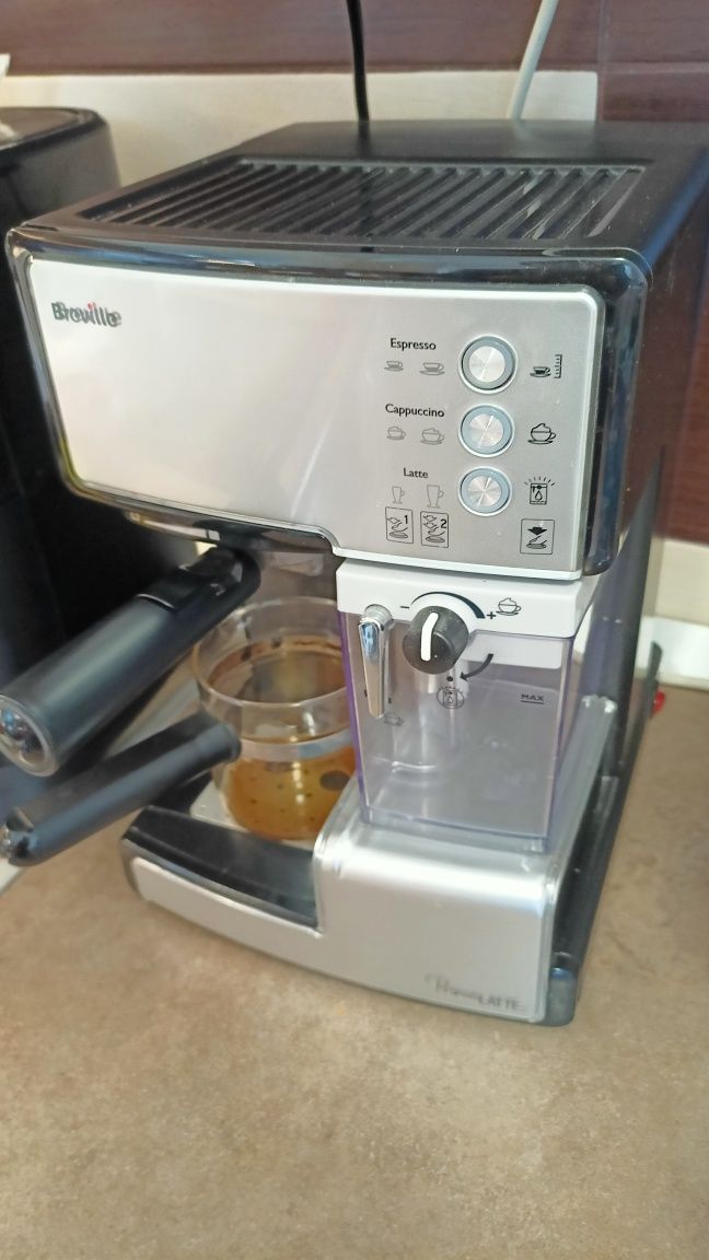Espressor manual Breville Prima Latte VCF045X-01, 15 bari, 1.5 l, Reci