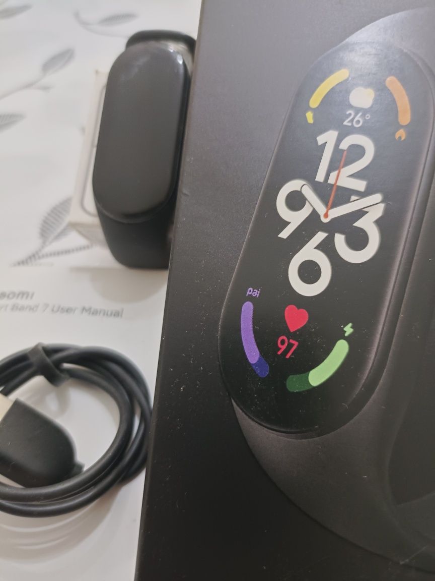 Смарт Xiaomi Band 7 User Manual в упаковке новый