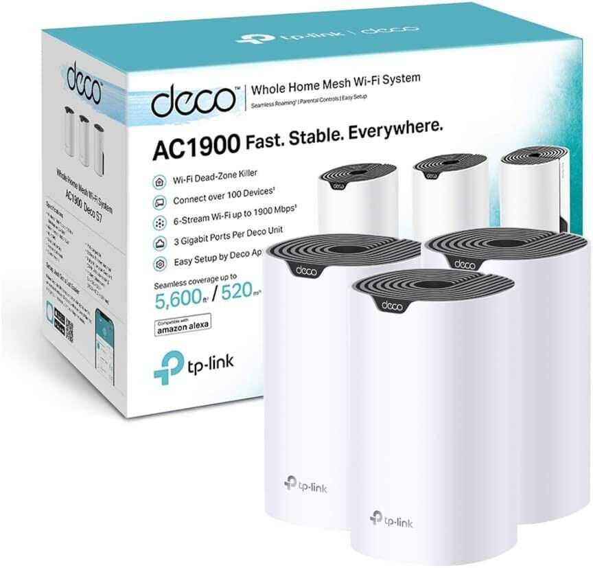 TPLink Deco S7 Усилители WIFI | Новый, Запечатанный Официальный дилер!