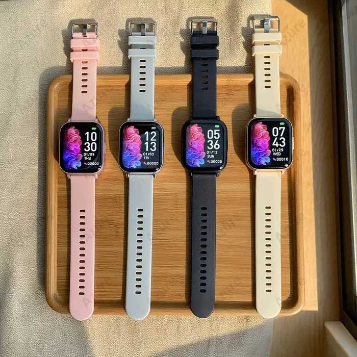 Ceas Smart Watch - monitorizare puls, pași, notificări, apeluri