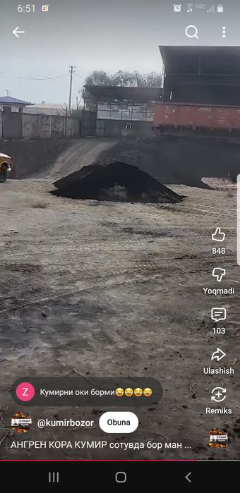 Kumir xoka qoplangan 2.5tona bor bepul opketin